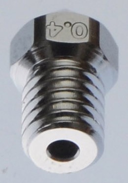 0.40mm matchless nozzle for 1.75mm filament