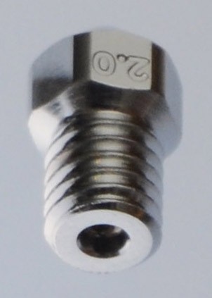2.0mm matchless RACE nozzle for 1.75mm filament