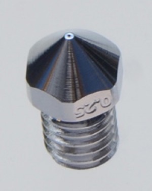 0.25mm matchless nozzle for 3mm filament
