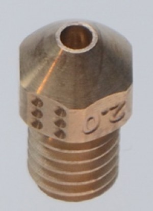 2.0mm matchless RACE nozzle for 3mm filament